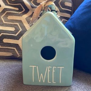 Rae Dunn Tweet Birdhouse Robin’s Egg Blue